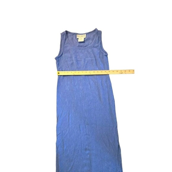 Vintage‎ Karin Stevens Women's 10 Rayon Maxi Phillipines 90's  Sheath Tank Dress - Picture 3 of 6